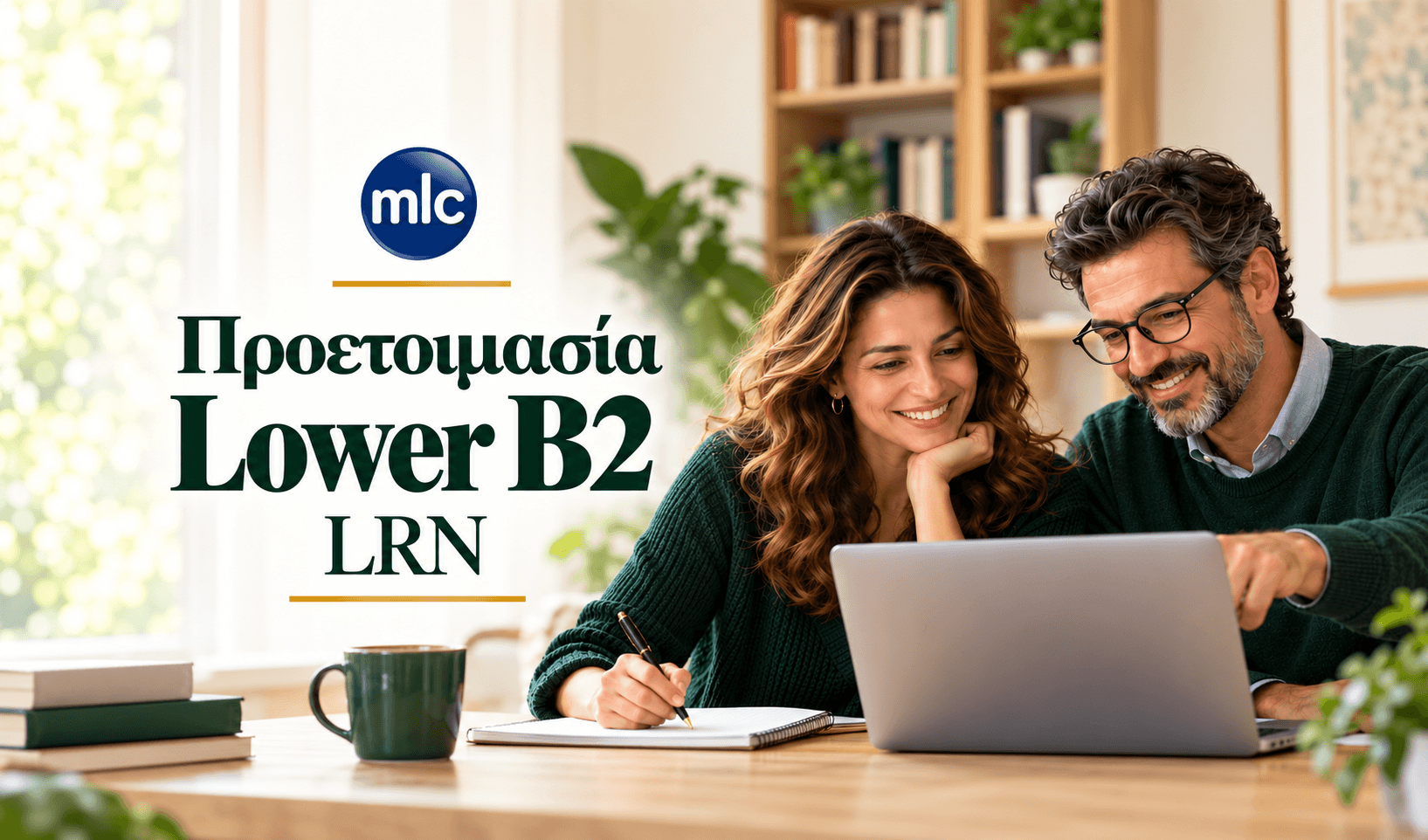 Προετοιμασία Lower B2 LRN για ενήλικες με online live μαθήματα της MLC Athens